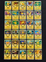 Pokémon Lot Complet 30 Pikachu Holo Anniversaire FR 30TH