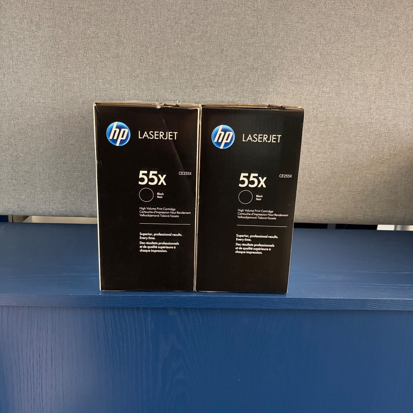 Hewlett Packard Cartucce per stampanti & toner: HP LaserJet 55x CE255X Toner Schwarz – Usato da Opfikon venduto da ZDem 1
