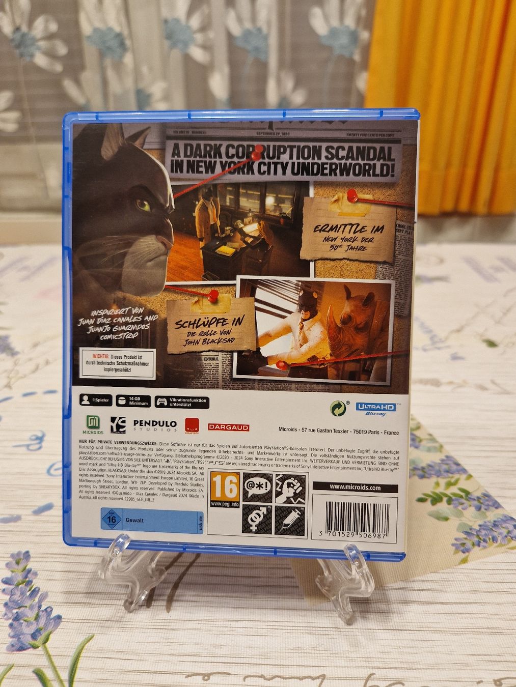 Spiele: Blacksad Under the Skin PS5 Game – Gebraucht aus Glis von mic_2ht8 1