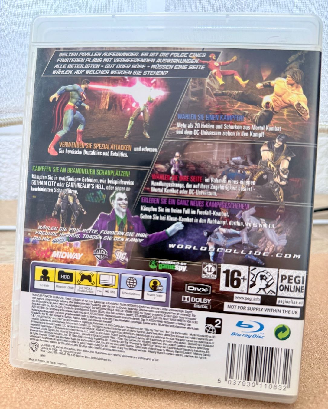 Sony Spiele: PS3 Mortal Kombat vs DC Universe (PEGI) – Gebraucht aus Dintikon von Onomichio-Kun 1