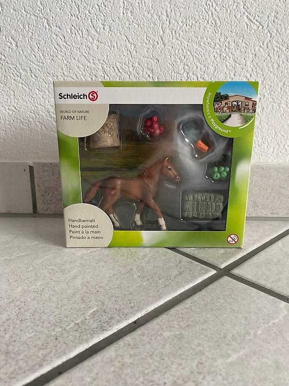 Schleich Giocattoli: Schleich 21025 - Mini-Playset - Fohlen – Usato da Otelfingen venduto da Schlaedde 2