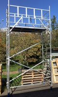 Rollgerüst Fahr- u. Montagegerüst Arbeitshöhe 5.20m*