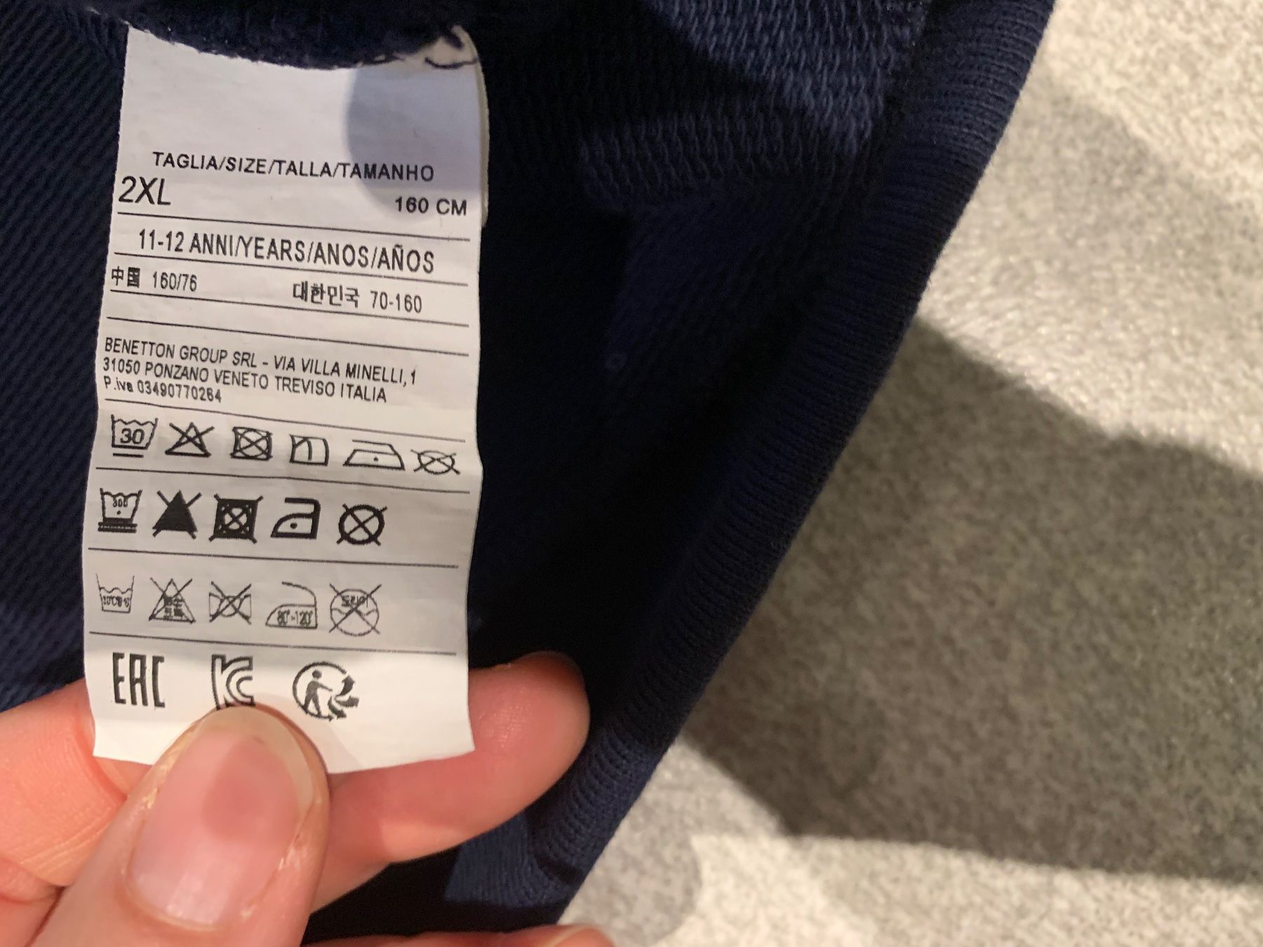 Benetton Maglioni & Felpe: Pull BENETTON marine gr. 160 – Nuovo (secondo la descrizione) da Arbedo venduto da nadia1973 3