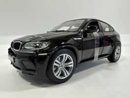BMW X6 M 1:18, schwarz, NEU inkl. OVP, BBURAGO