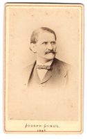 Fotografie Portrait Josef Gung'l, öster