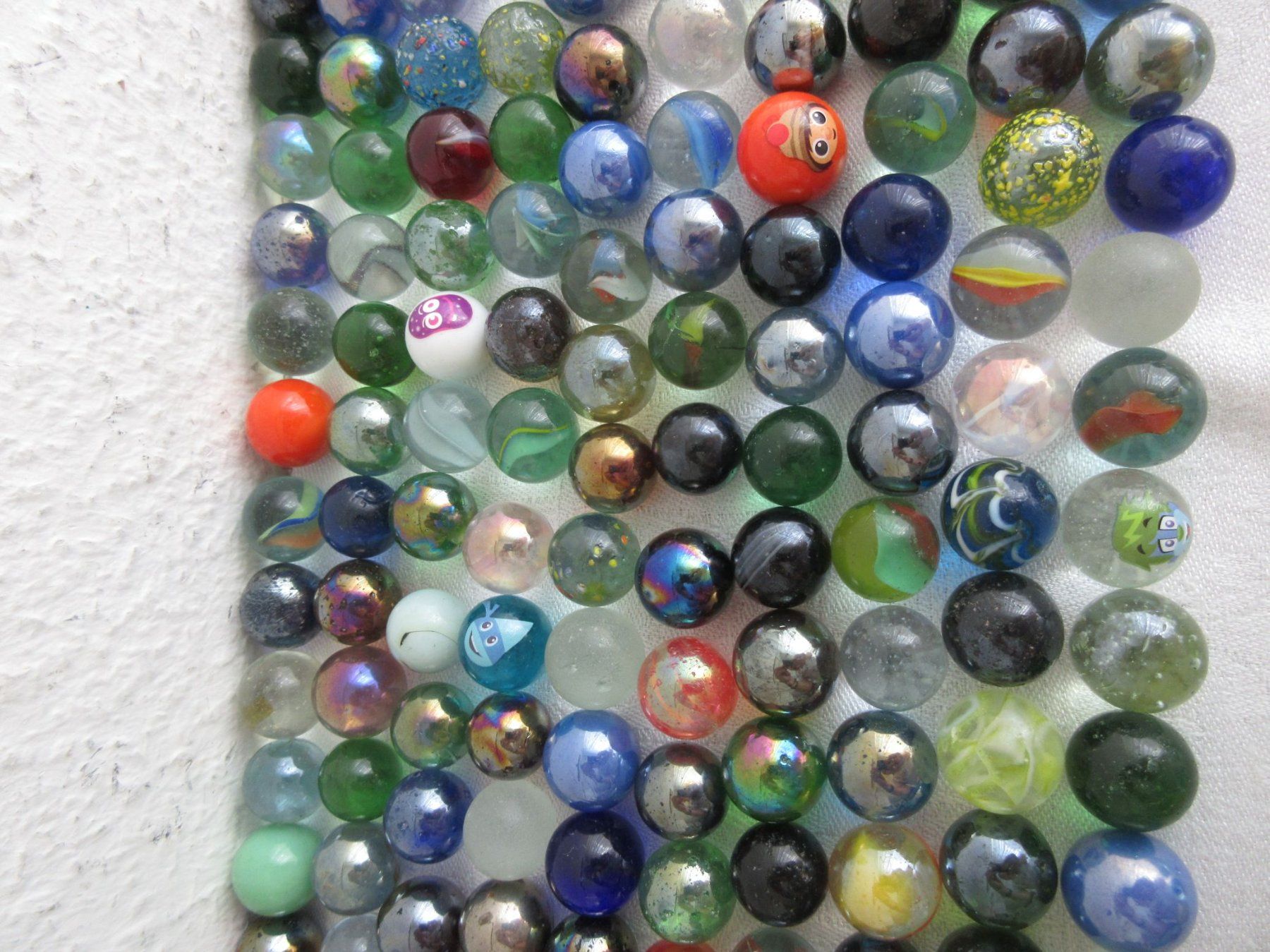 Murmeln: 211 bunte Glasmurmeln – Gebraucht aus Binningen von tempipassati 2