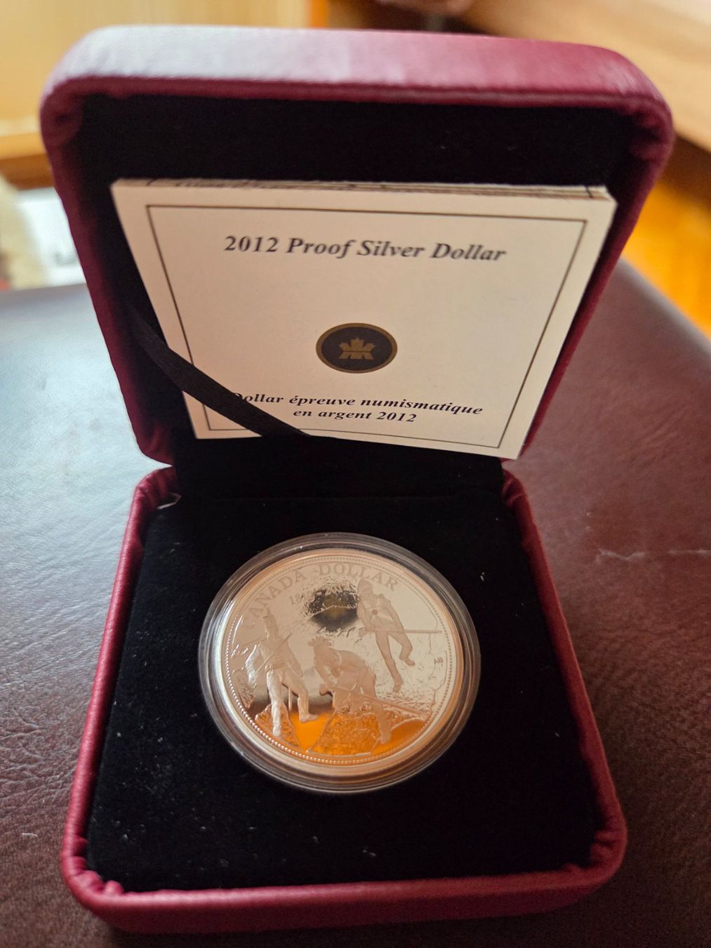 Alle Münzen: Kanada Silber Dollar 2012 - Proof-Auflage - Selten! – Neu und originalverpackt aus Basel von Anghkorwatt