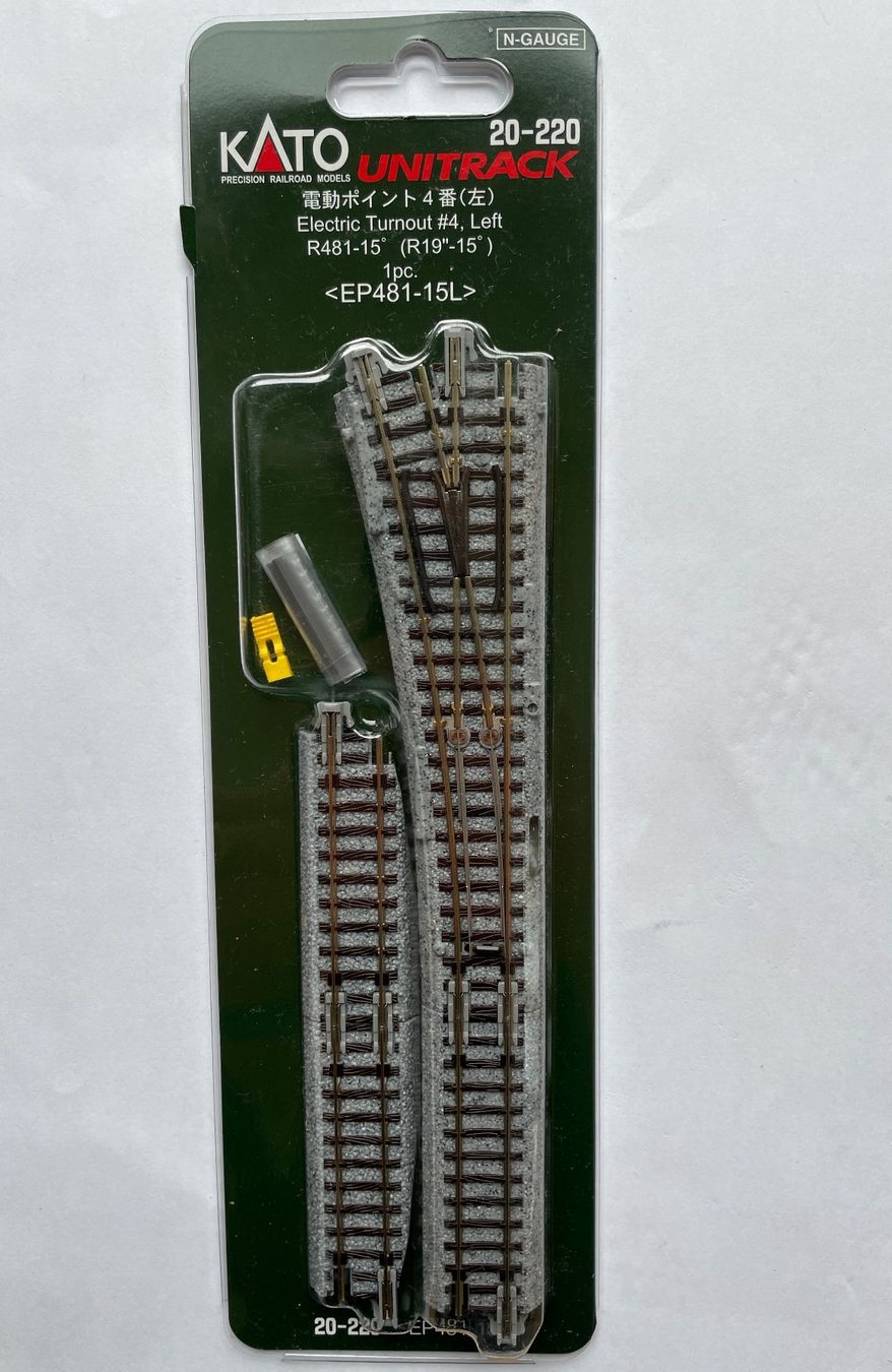 Kato Modellini di ferrovie: Kato Weiche 20-220 DCC digital – Nuovo e nell'imballaggio originale da Kleinandelfingen venduto da marco_85