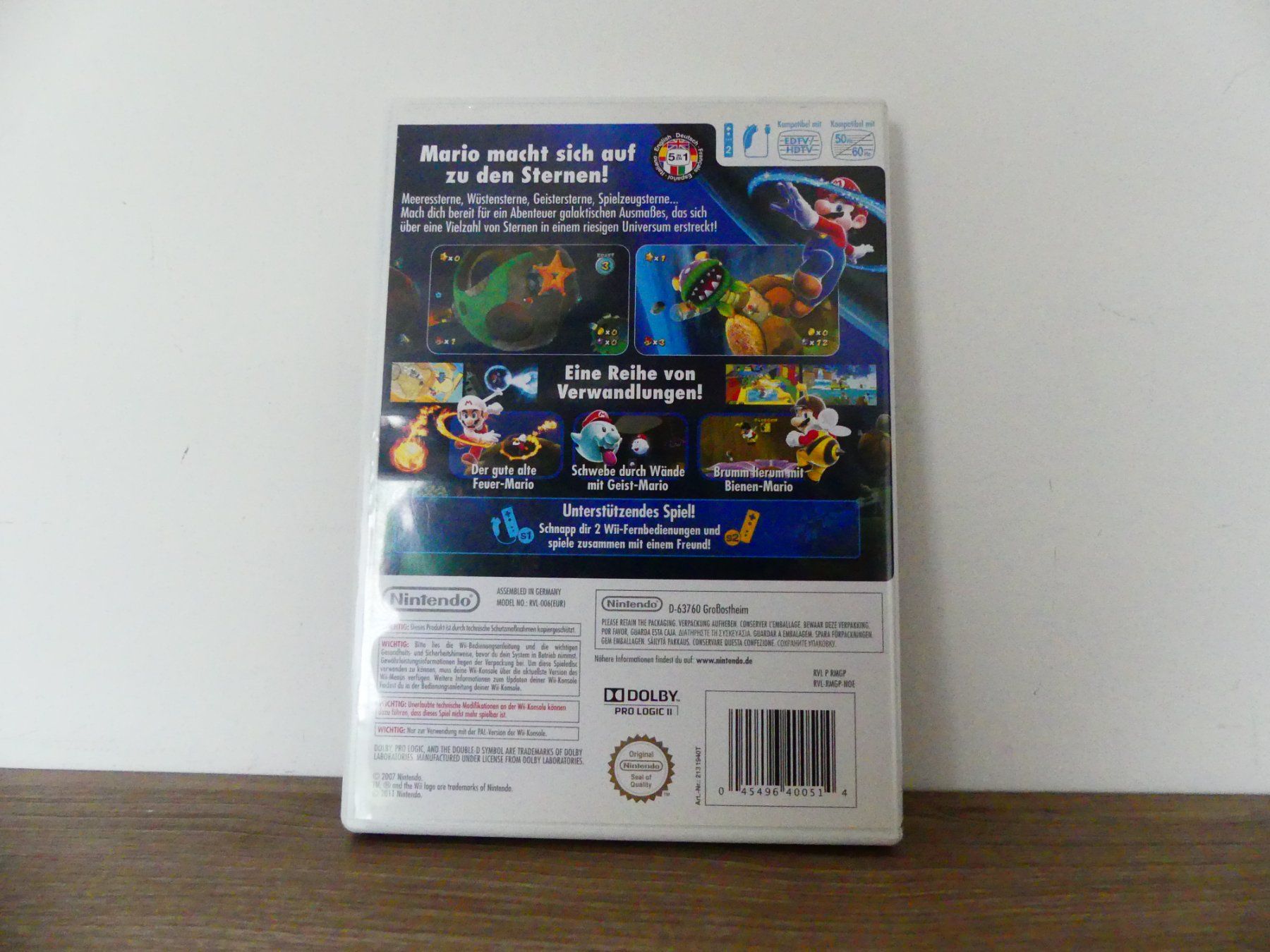 Giochi: Super Mario Galaxy - Nintendo Wii – Usato da Bassersdorf venduto da retrolab 1