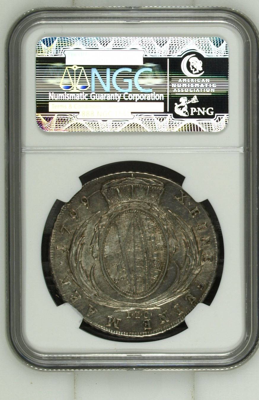 Alle Münzen: TOP MS61 Thaler Saxe Dresde 1799 Friedrich August III – Gebraucht aus Meyrin von menelaos77 1