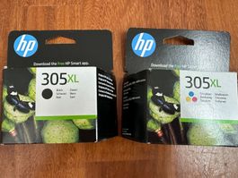 HP 305XL Tinte Druckpatronen schwarz und Tri-Color