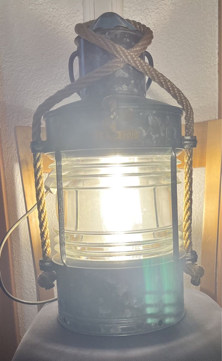 Lampade: Schiffslampe Mastlicht Ankerlicht – Usato da Sevelen venduto da Ritiplampi 5