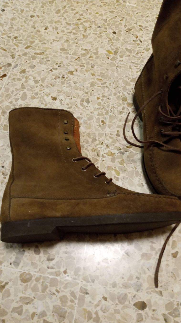 Scarpe da uomo: Bottines en daim marron - Taille 42-Henry Cottons – Nuovo e nell'imballaggio originale da Meyrin venduto da pamanic 2