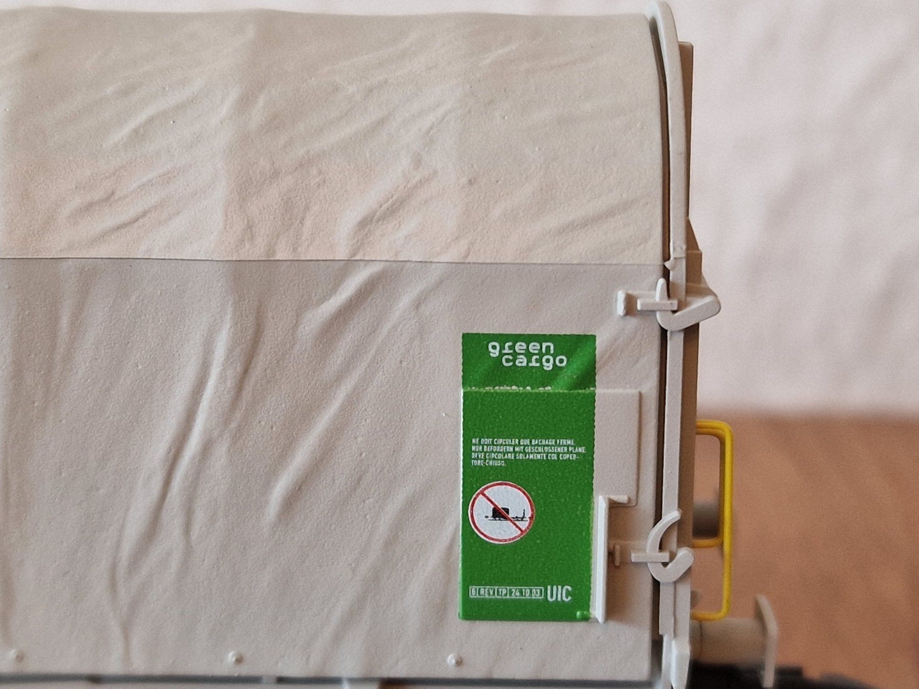 Märklin Modellini di ferrovie: DB Schiebeplanenwagen Green Cargo H0 – Usato da Matten b. Interlaken venduto da lor_hr9w 4