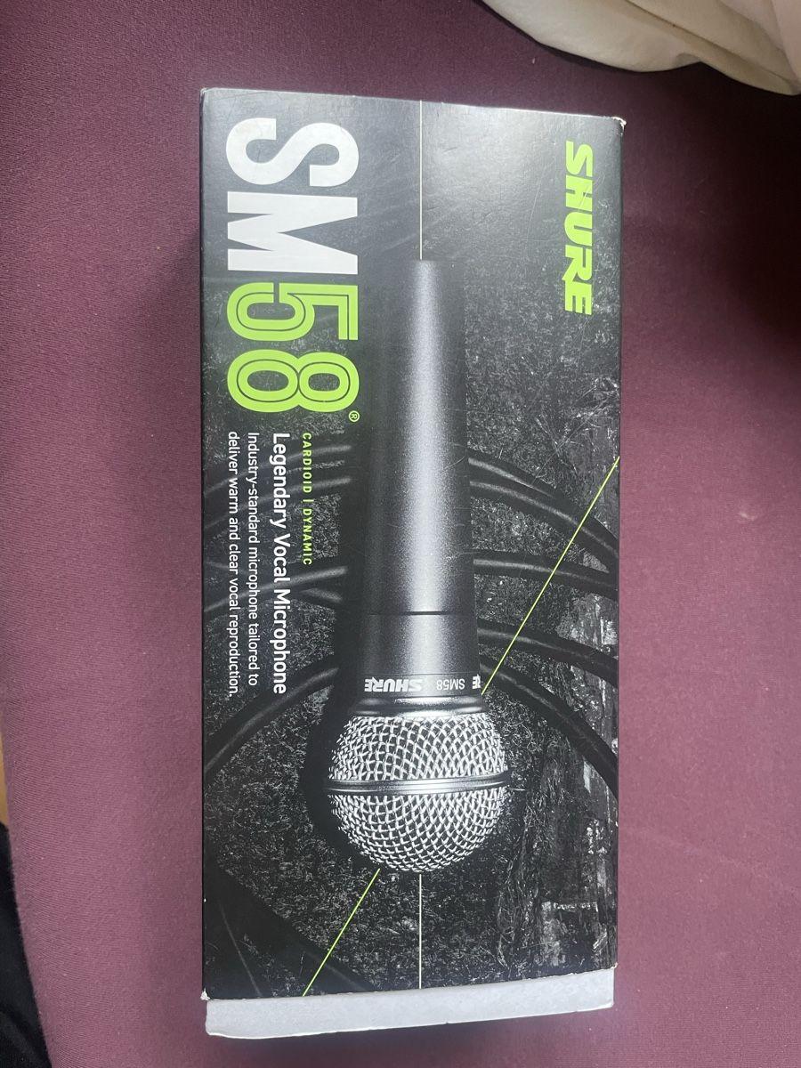 Shure Microfoni: Ungebrauchtes SM58 Mikrophon – Nuovo e nell'imballaggio originale da Liebefeld venduto da cec_2xh7