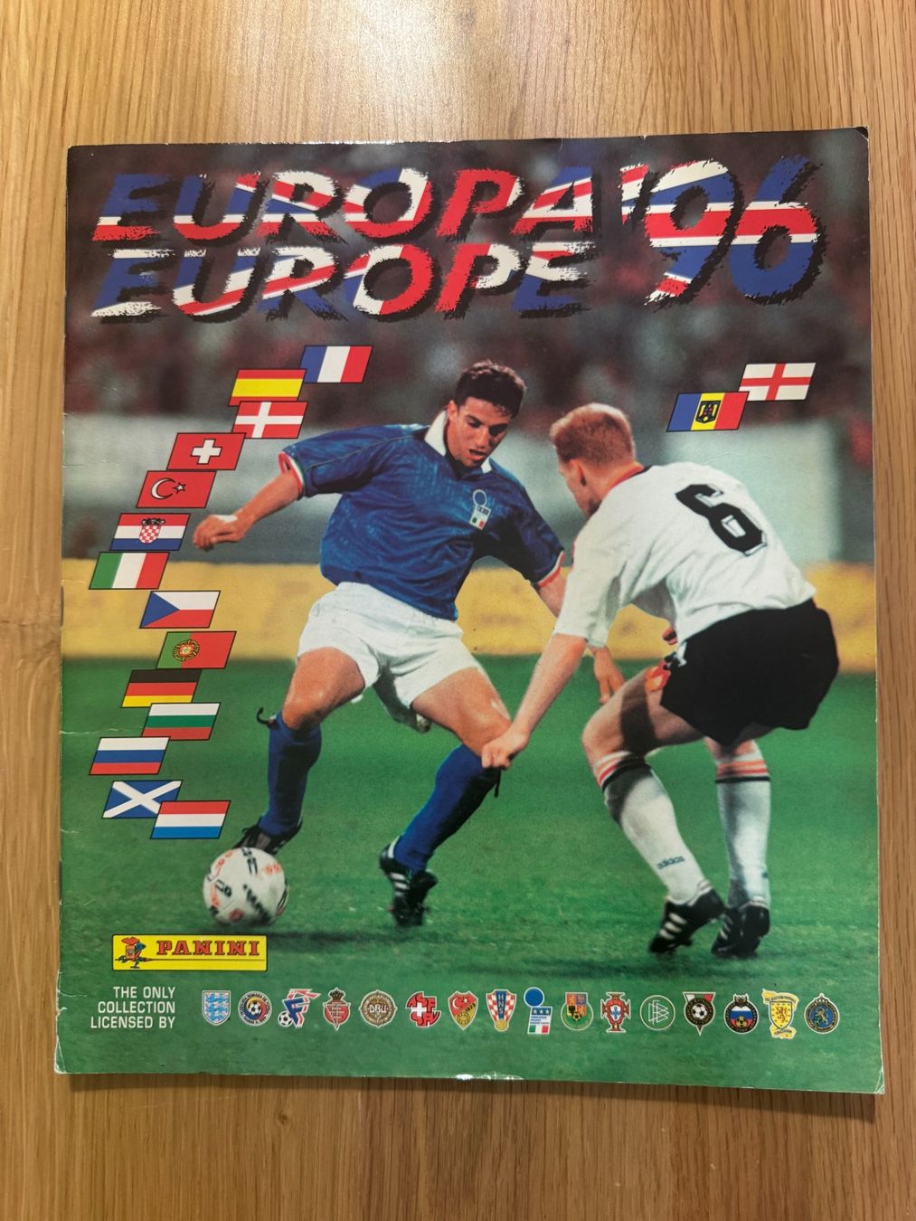 Panini Album: Album Panini Euro 96 – Usato da Bussigny venduto da Maxence10