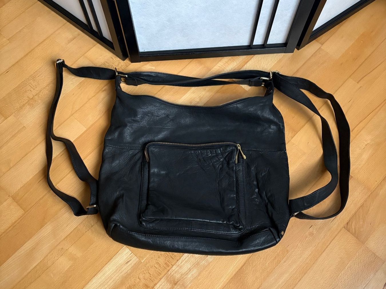 Rucksäcke: Leder Rucksack-Tasche DEPECHE. – Gebraucht aus Aarau von kassandras 1
