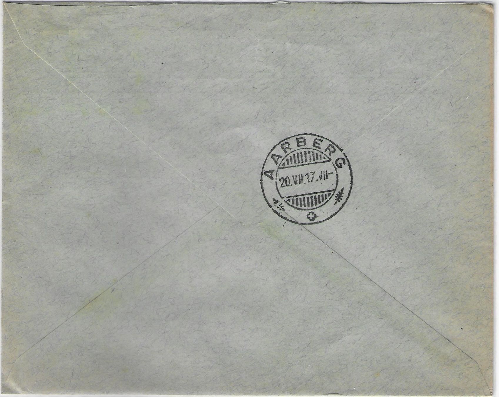 Tutti i francobolli: Breitenbach SO 19.VII.1917 Oscar Fluri – Usato da Ettingen venduto da Kartenplanet 1