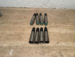 8Stk Switchcraft XLR Stecker & Kupplung