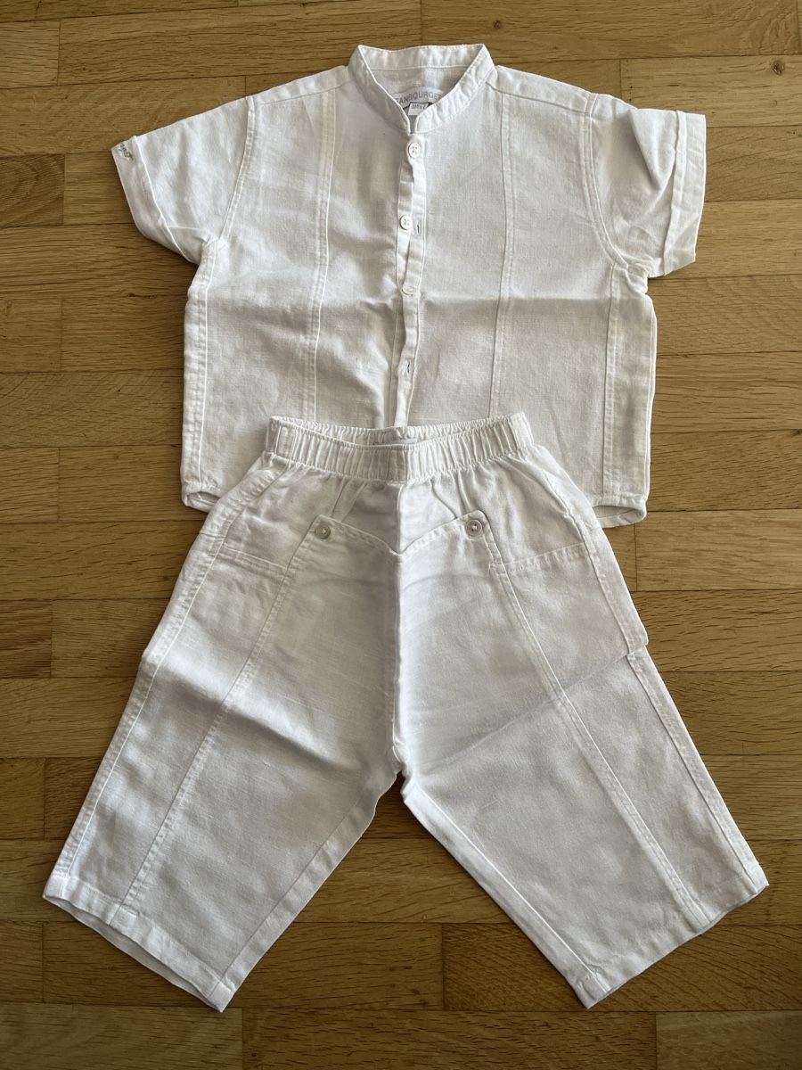 Pantaloni: Ensemble 2 pièces en lin taille 68 - 6 mois – Nuovo (secondo la descrizione) da Sion venduto da Nelsonkatz 1