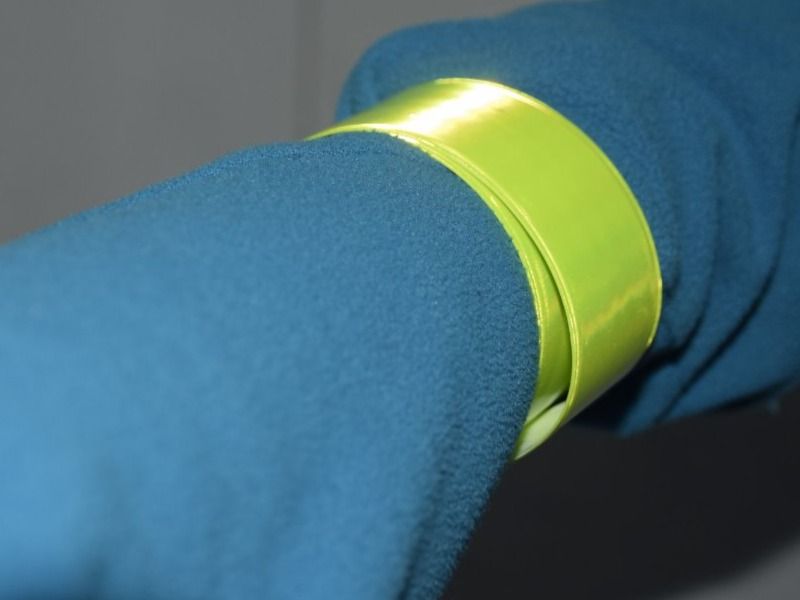 Nastri decorativi: Reflektierende Sicherheitsbänder/ Stab , 2er-Set, Neongelb – Nuovo (secondo la descrizione) da Wetzikon ZH venduto da Wetzicardo25 7