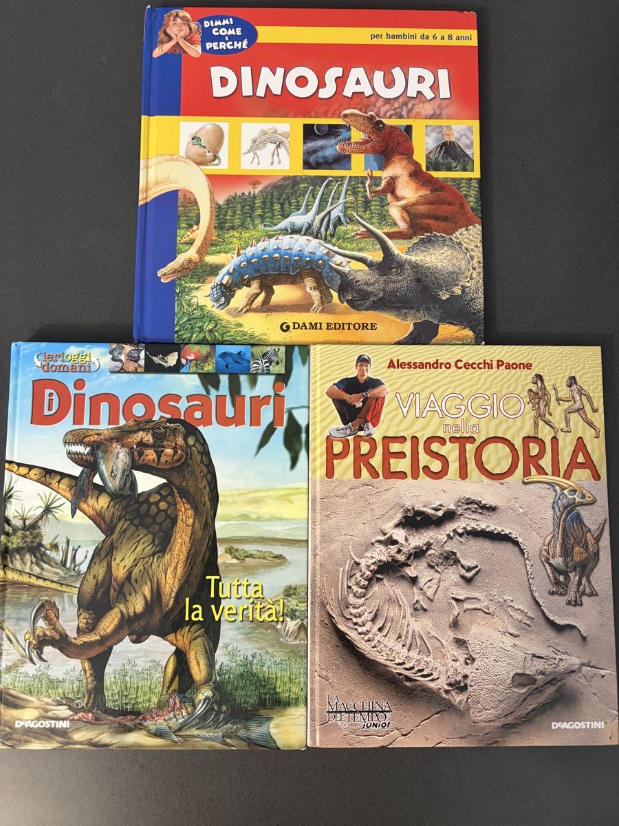 Libri: Kinderbuecher Dinosaurier auf italienisch – Usato da Leibstadt venduto da Shopcity