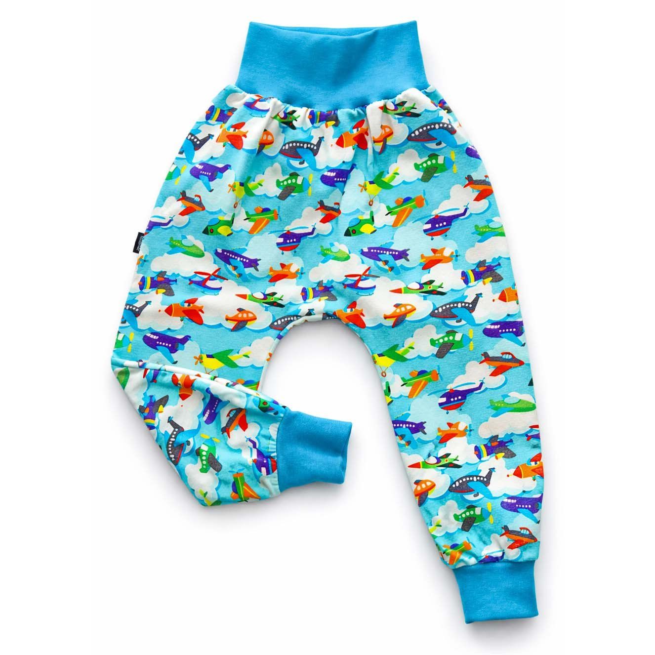 Pantaloni: Pumphose mit Flugzeug Gr.68/74 NEU – Nuovo e nell'imballaggio originale da Zürich venduto da sambaum 1