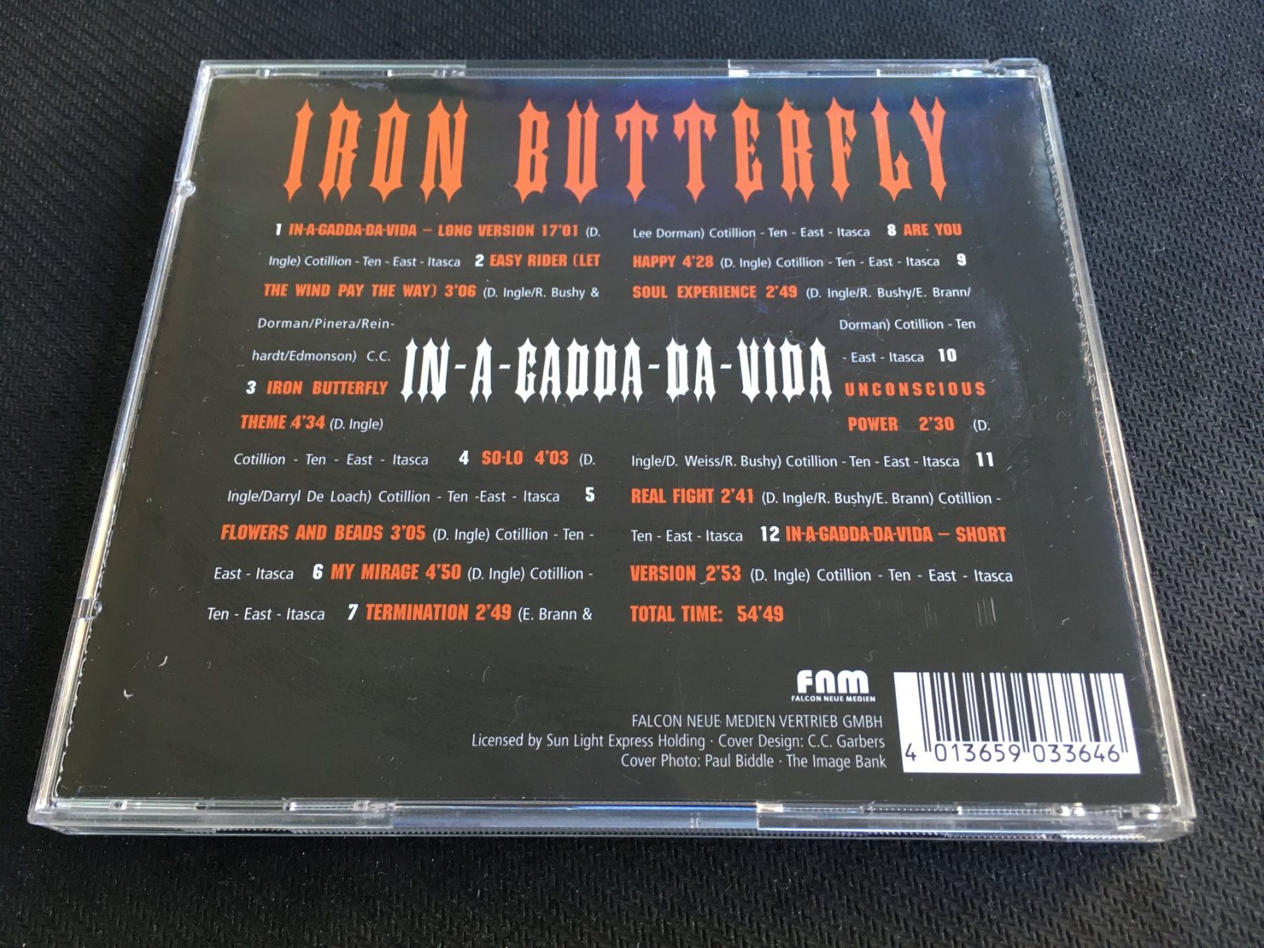 CD: Iron butterfly - In-A-Gadda-Da-Vida -CD- – Usato da St.Gallen venduto da MedienJoe 2