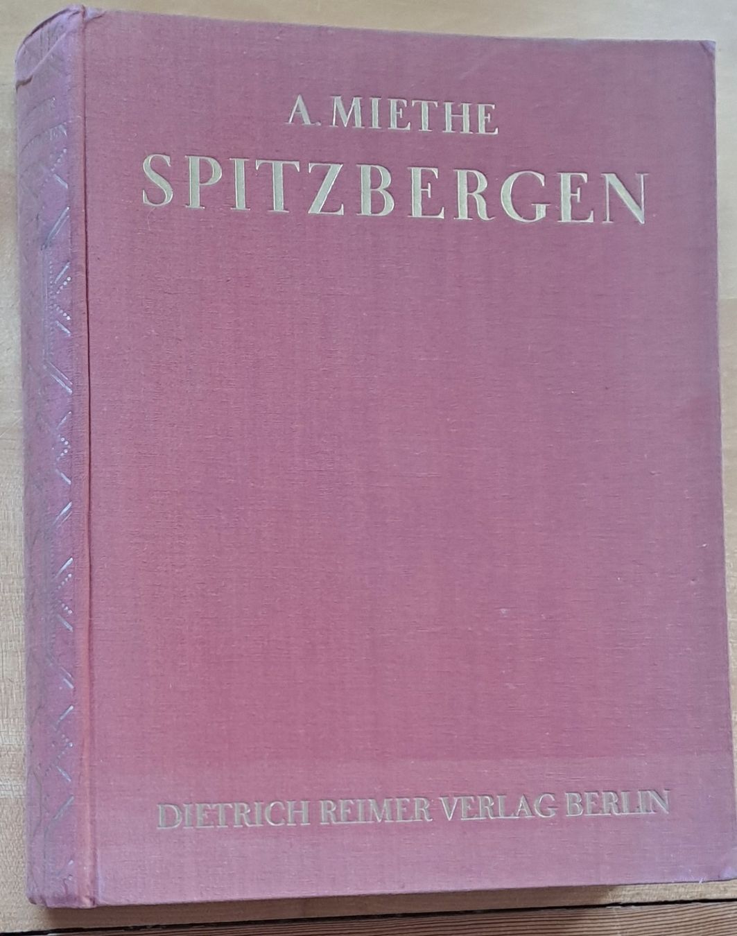 Libri: Adolf Miethe - Spitzbergen - 1925 – Usato da Trogen venduto da Limboo