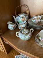 antikes, japanisches Teeservice