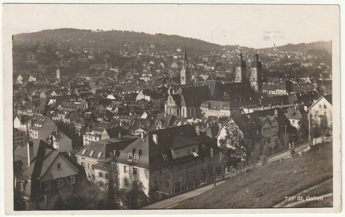 Cartoline postali: Foto-AK St. Gallen 1932 – Usato da Fislisbach venduto da Zigzag12