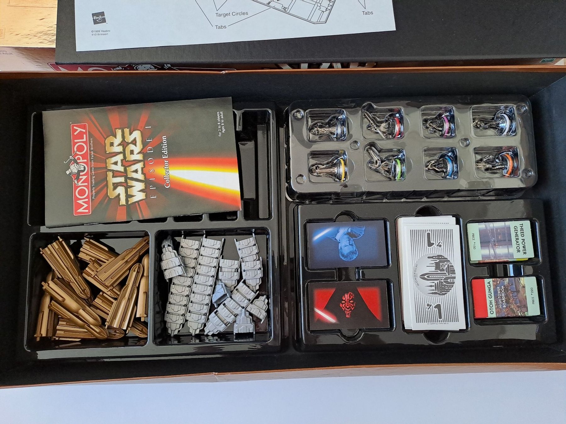 Giochi: Monopoly Star Wars Episode 1 English Version 3D Game-Board – Nuovo (secondo la descrizione) da Glashütten venduto da Schwebefisch 3