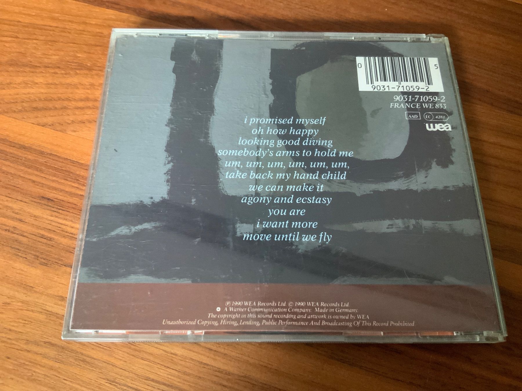 CD: Nick Kamen move until we fly – Usato da Häusernmoos venduto da BarBer_1 1
