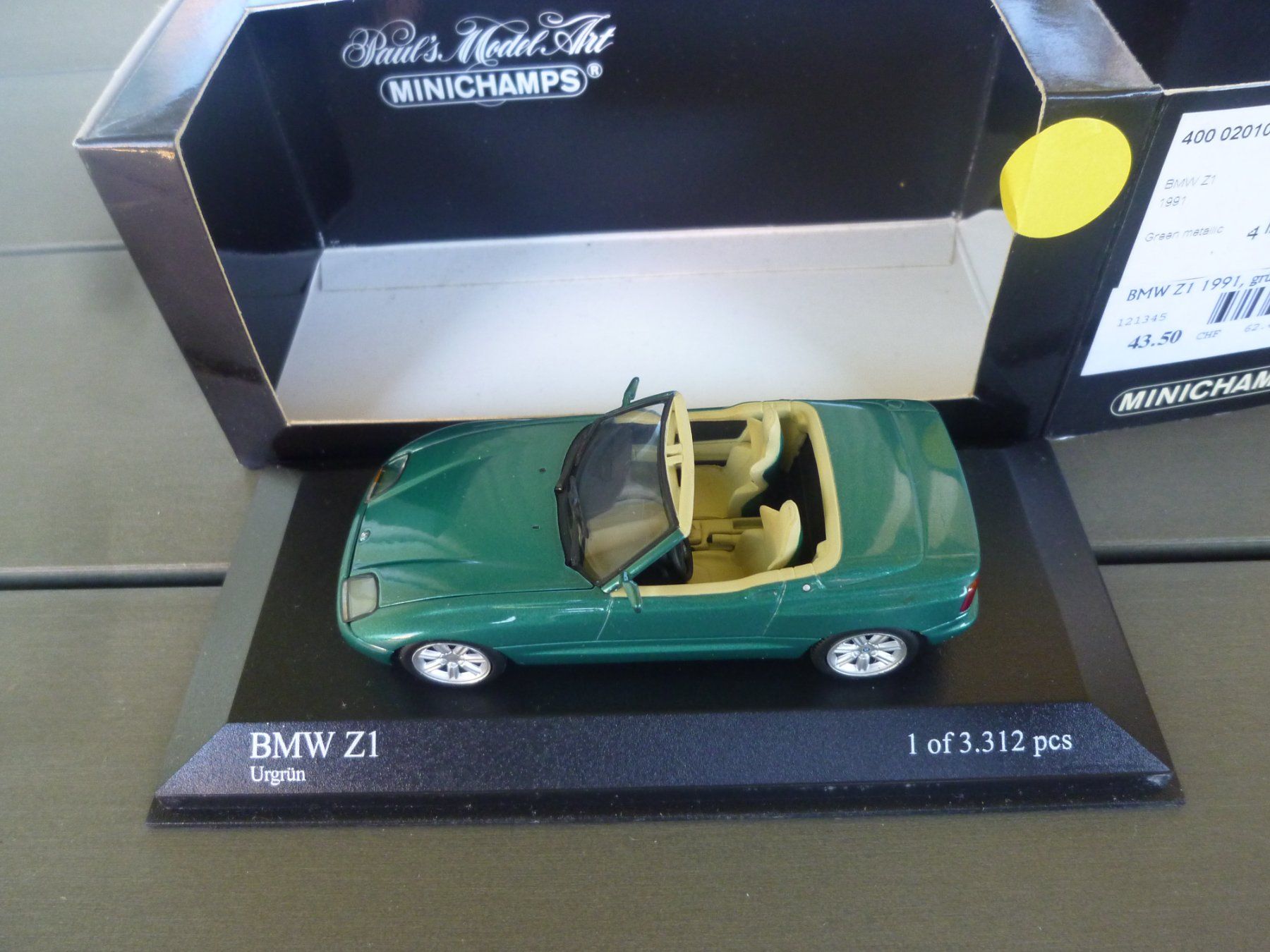 BMW Modellini d'auto: BMW Z1 (1991) – Nuovo e nell'imballaggio originale da Flawil venduto da Imperiosud 5