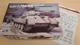 1:35 Panther A early + Zimmerit - Meng TS-046 & SPS-053