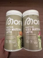 More Nutrition Protein Iced Matcha Latte 2 Dosen neu