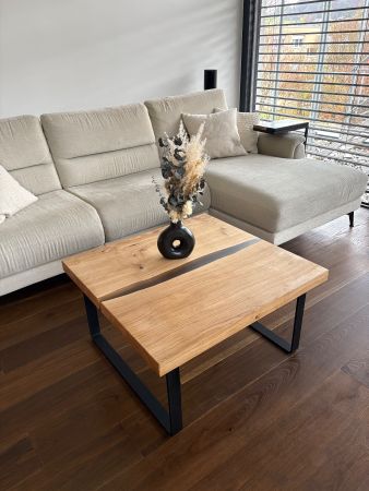 Couchtisch / Epoxidharz Tisch / Rivertable / Salontisch