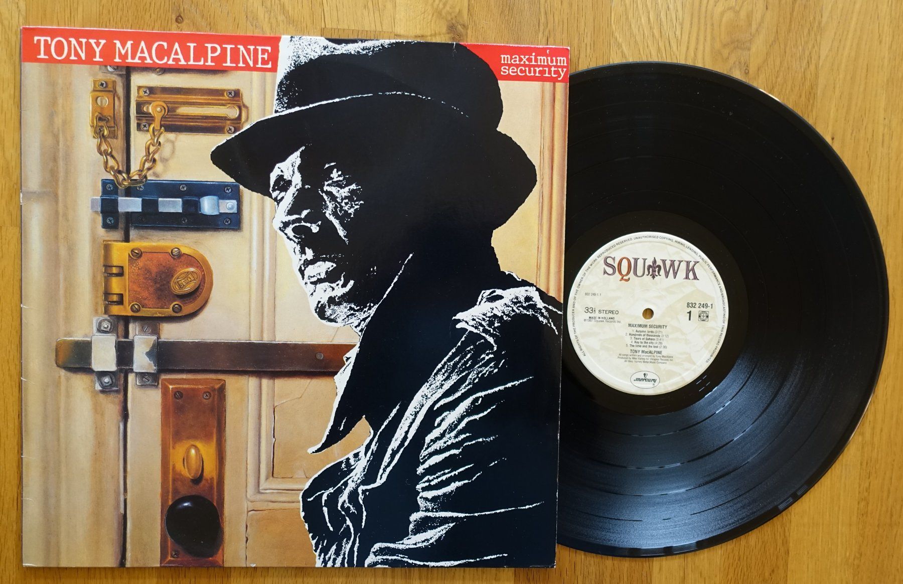 Dischi in vinile: Tony MacAlpine – Maximum Security - T17 – Usato da Sessa venduto da discoverymedia