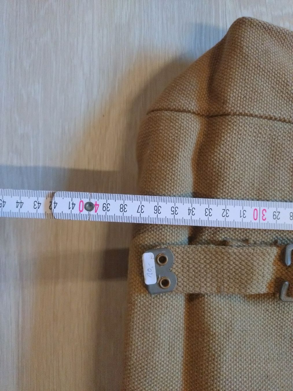 Sacs: Sacoche militaire toile beige  – D'occasion à Farvagny-le-Grand par LaCaverne 2