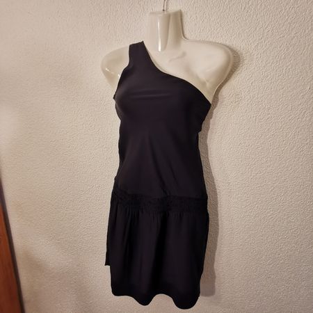 Damen Kleid aus Seide Gr. S