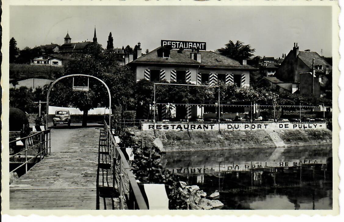 Cartoline postali: Restaurant du Port de Pully 1951 - Ambulant – Usato da Hochdorf venduto da Ziegel-16