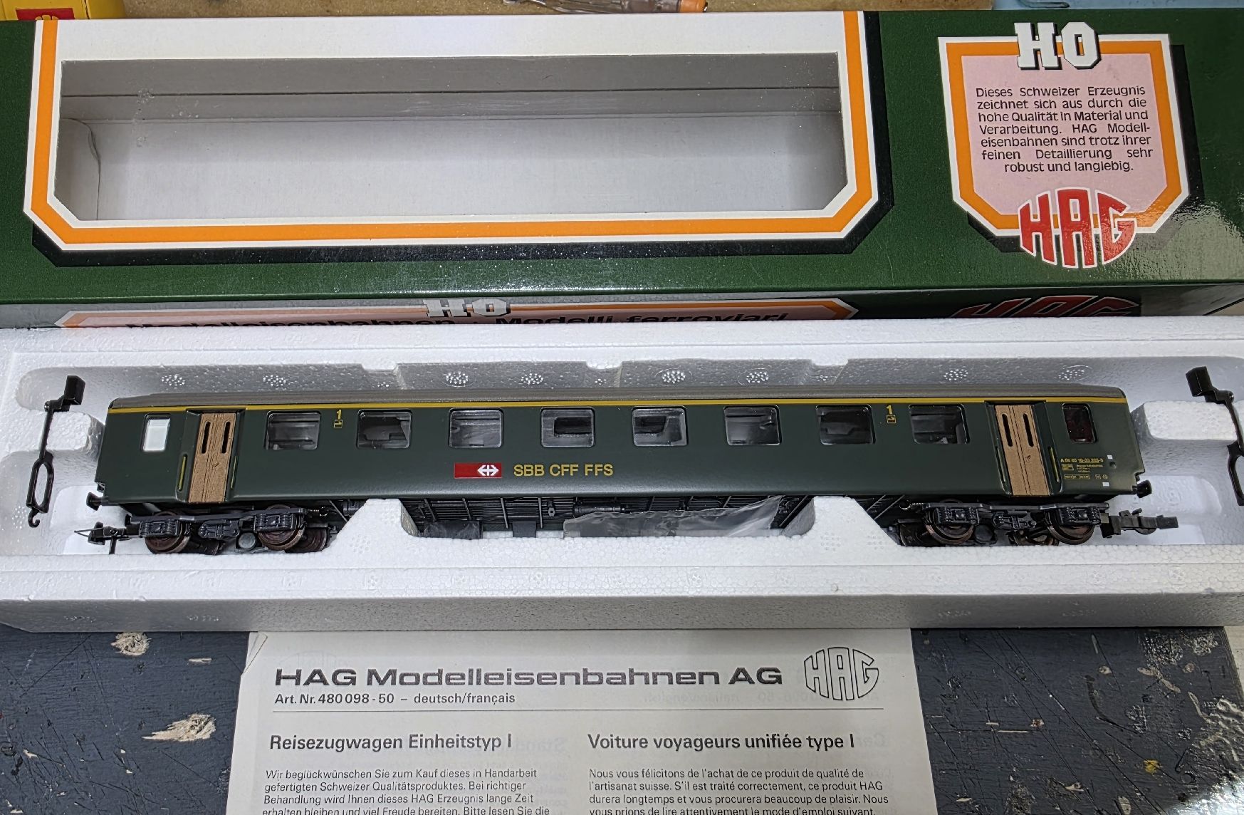 Hag Trains électriques: Hag Nr. 483 SBB EW 1. Klasse DC – D'occasion à Schwarzenburg par hebusch54 3