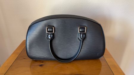 Sac Louis Vuitton "Jasmin" cuir Épi noir