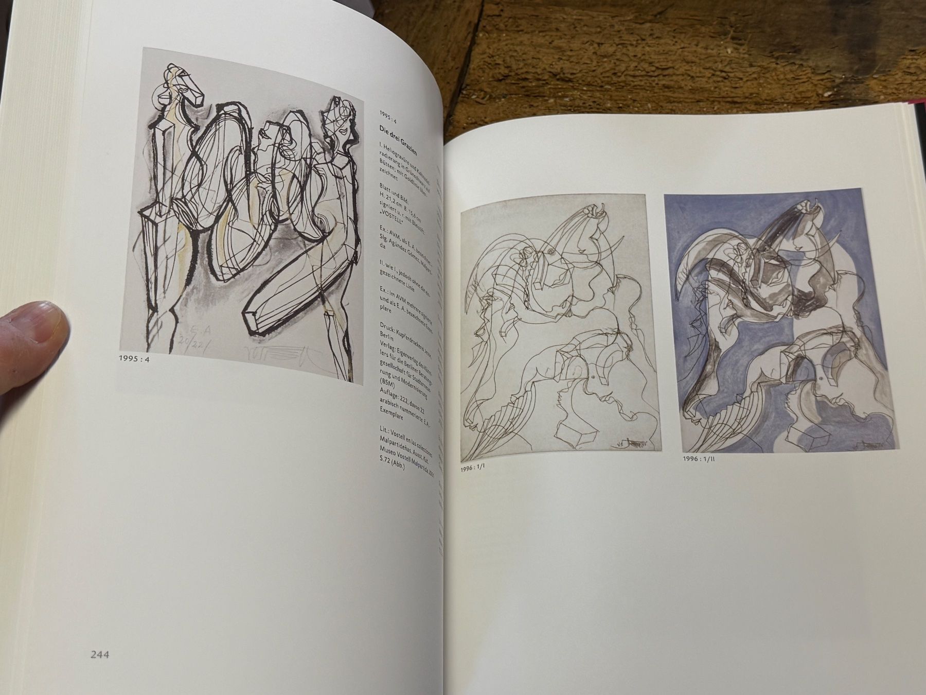 Libri: Wolf VOSTELL die Druckgraphik – Usato da Bern venduto da Jwpm66 2