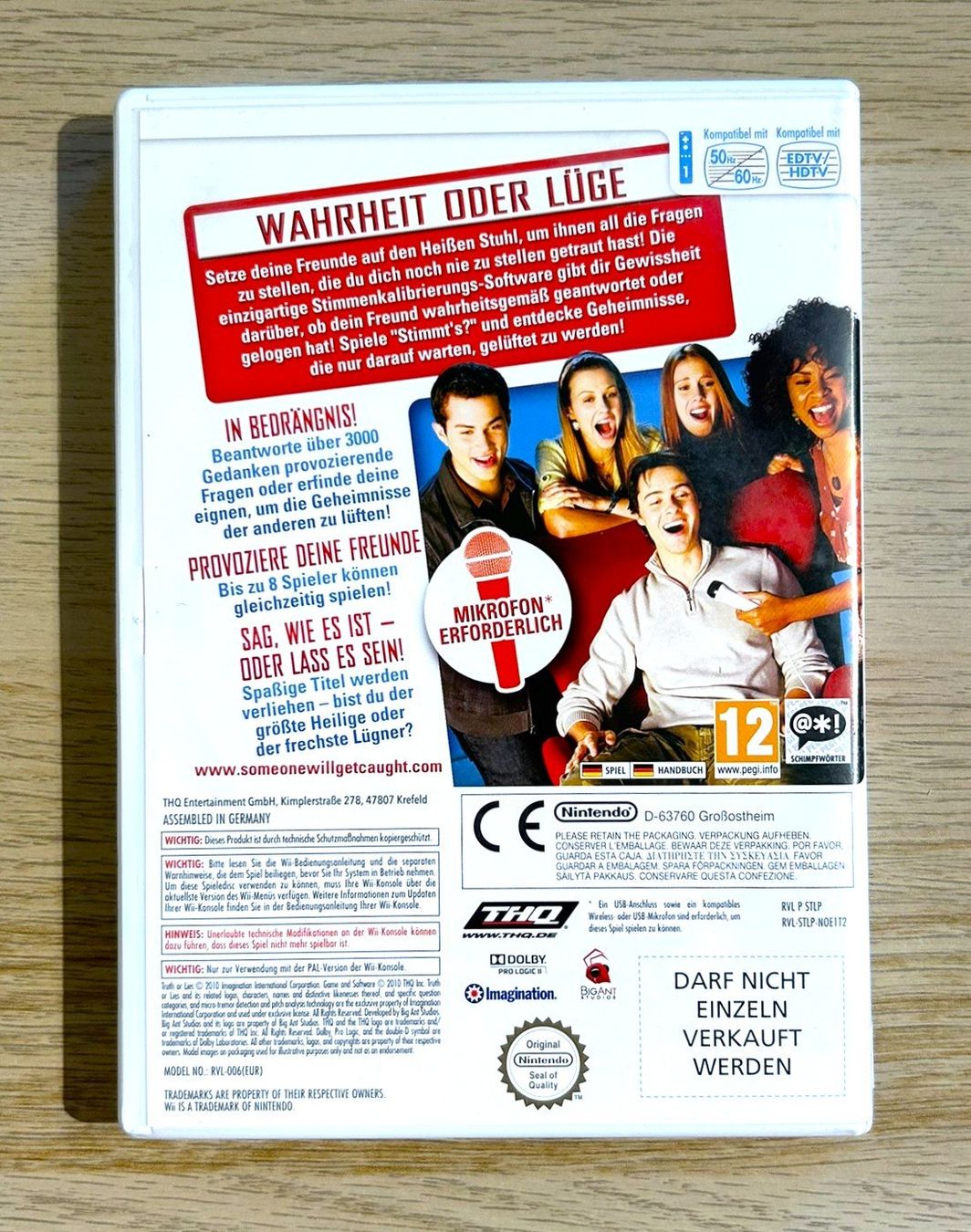 Nintendo Spiele: Stimmt's? Wahrheit oder Lüge Nintendo Wii – Gebraucht aus St. Gallen von Alpine.Arcade 1