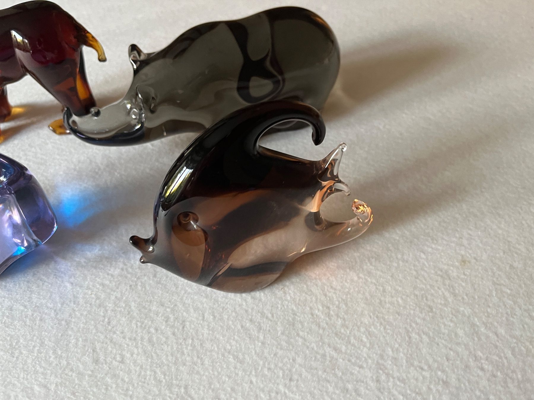 Statuette: 4 Glas-Tiere, Vollglas – Usato da Hettlingen venduto da Kaeptnpum 2