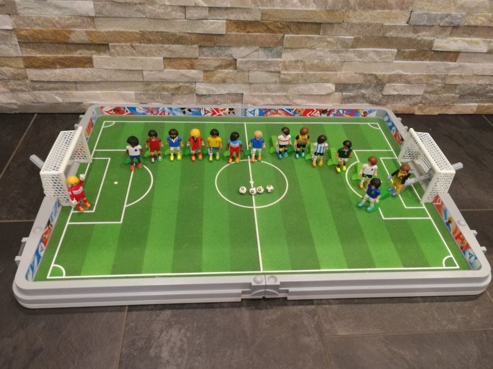 Playmobil Sports & Action Fußballspieler Spanien 6896 Neu & OVP