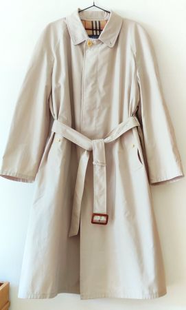 BURBERRY Trenchcoat Staub-Mantel Gehrock Novacheck Gr.52