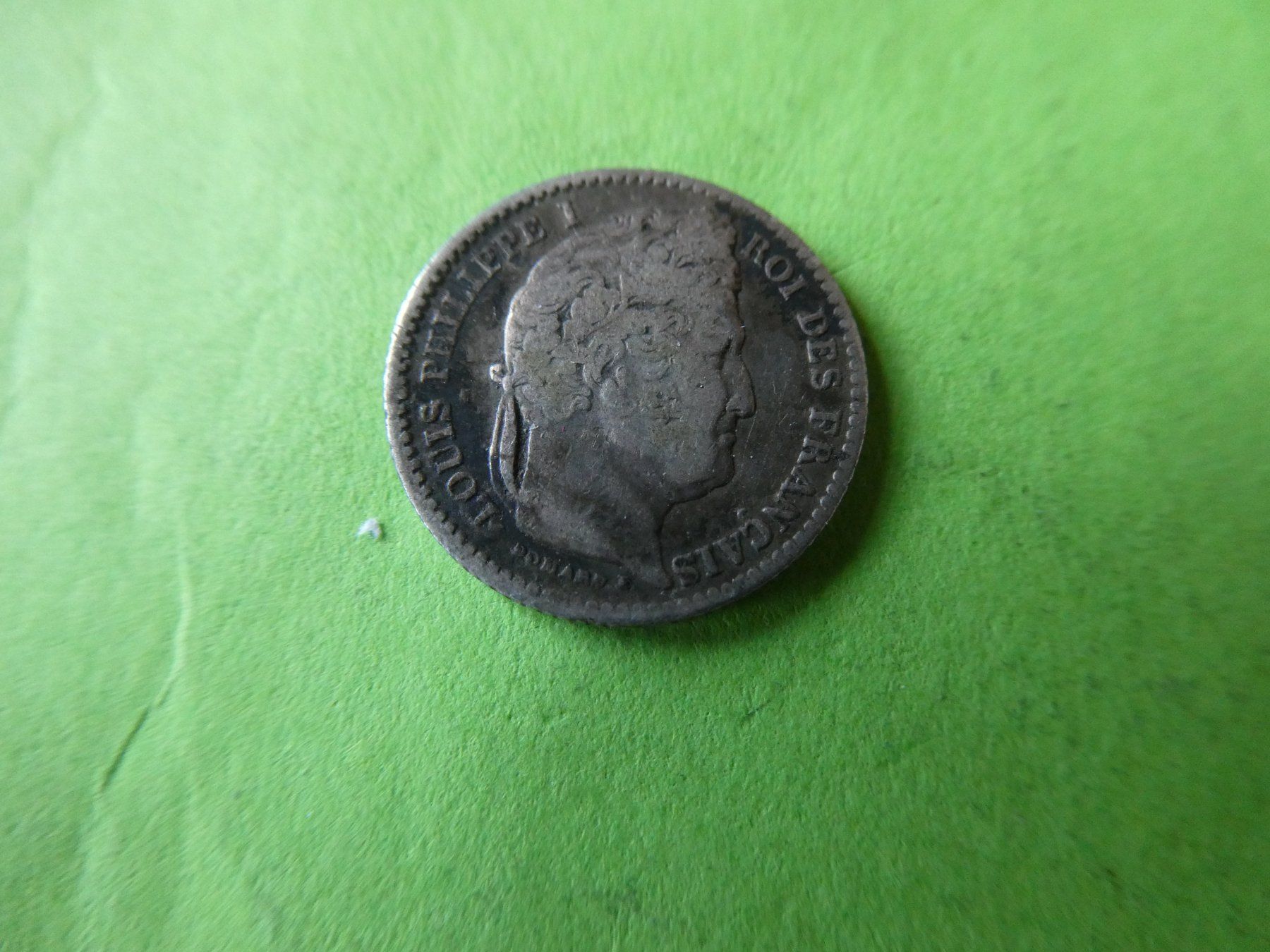 Toutes les monnaies: Frankreich 1845, 25 Centimes - Silber – D'occasion à Hinterforst par Rohusri