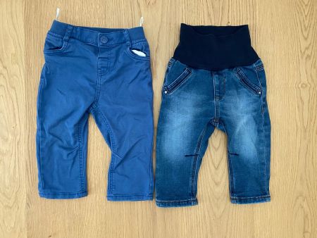 Set 2 Paar Babyhosen s.Oliver und baby club 74/80